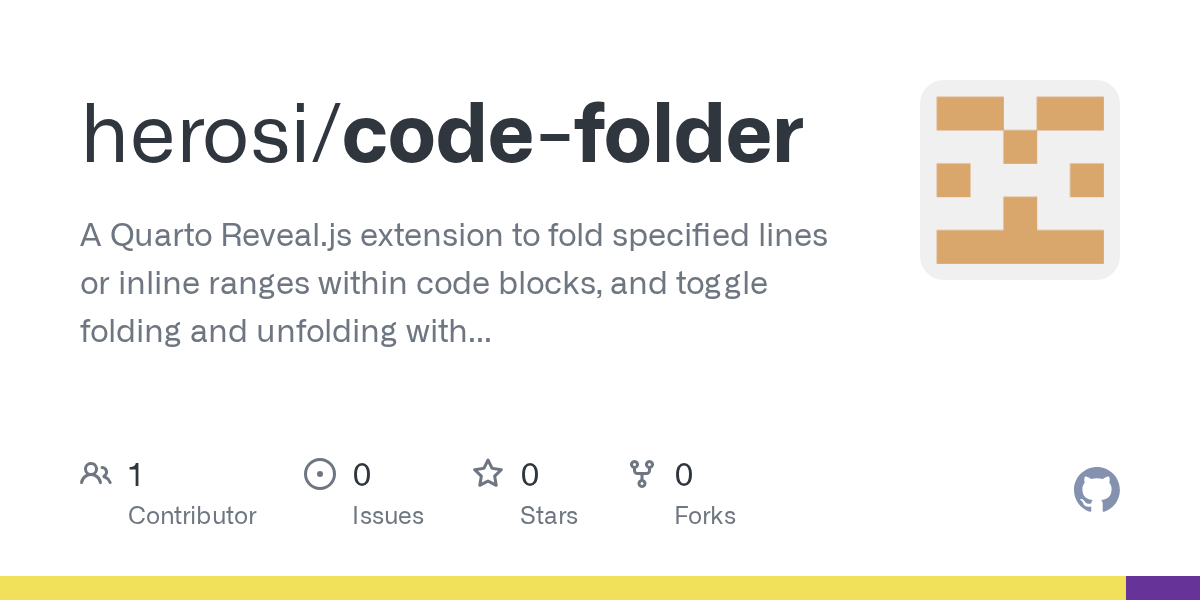 GitHub repository OpenGraph image for https://github.com/herosi/code-folder