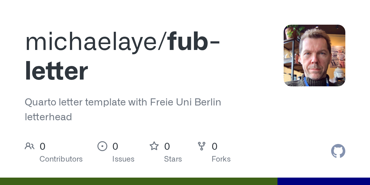 GitHub repository OpenGraph image for https://github.com/michaelaye/fub-letter
