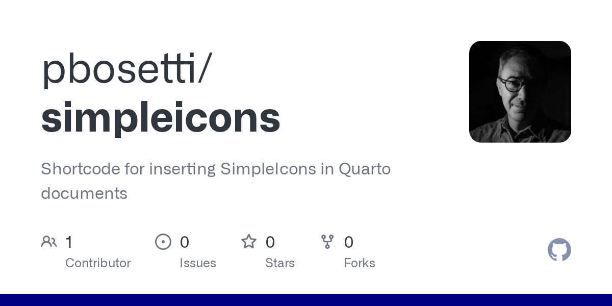 GitHub repository OpenGraph image for https://github.com/pbosetti/simpleicons