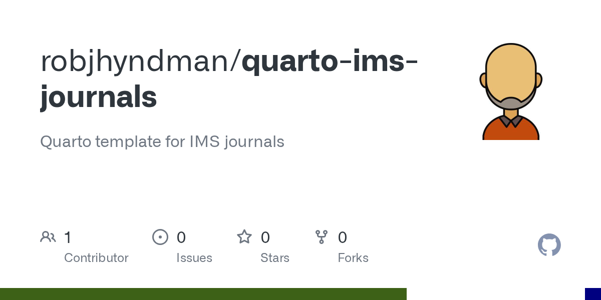 GitHub repository OpenGraph image for https://github.com/robjhyndman/quarto-ims-journals