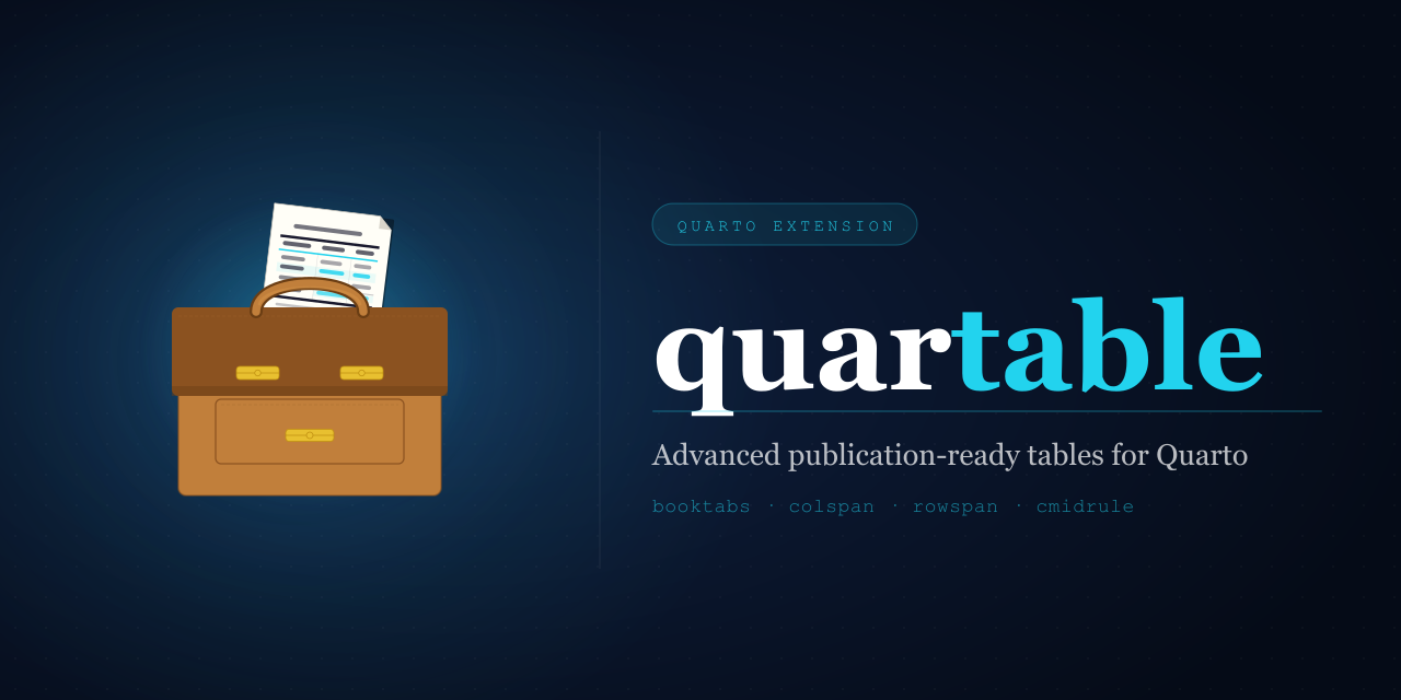 GitHub repository OpenGraph image for https://github.com/zinc75/quarto-quartable